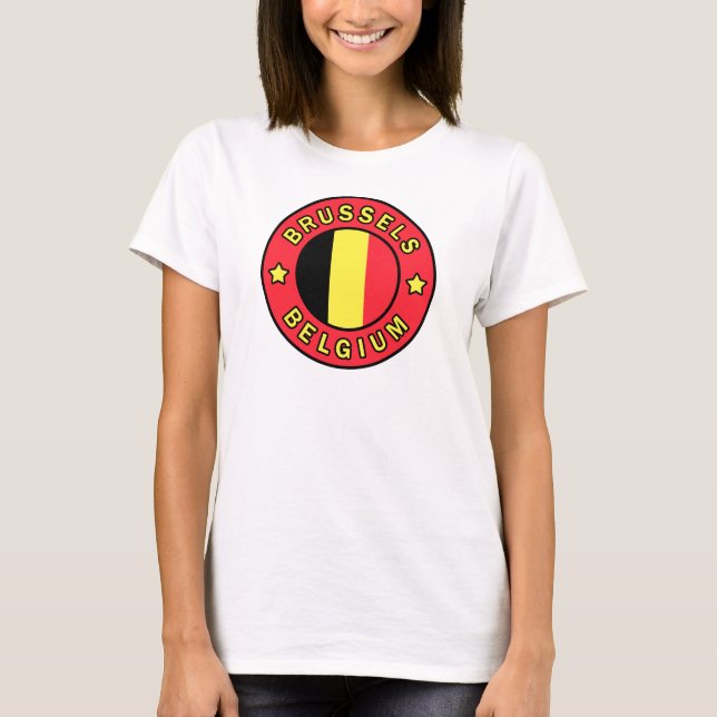 Camiseta Bruxelas Bélgica (Frente)