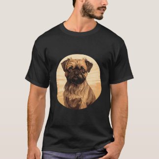Camiseta Bruxelas Griffon Bruxelas Griffon Cão B