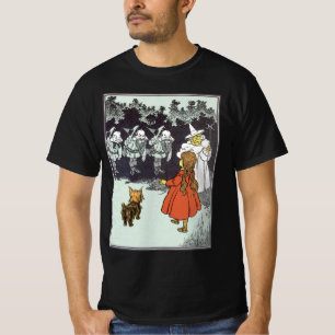 Camiseta Bruxo Vintage Dorothy Toto Glinda Munchkins Oz