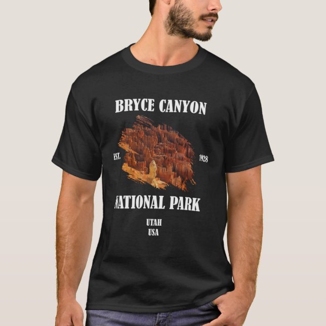 Camiseta Bryce Canyon National Park Utah USA (Frente)