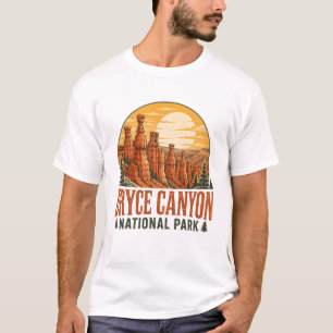 Camiseta Bryce Canyon Parque Nacional Acampamento Caminhada