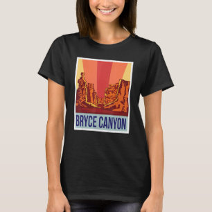 Camiseta Bryce Canyon Retro National Park Souvenir Utah Roc