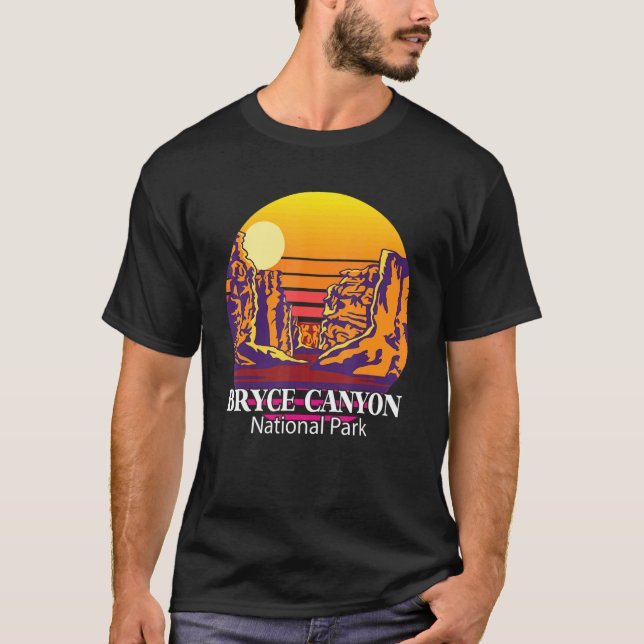Camiseta Bryce Canyon Souvenir National Park Rocks Utah Cam (Frente)