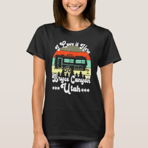 Camiseta Bryce Canyon Utah Eu Amo Aqui Acampando Viagem Tr