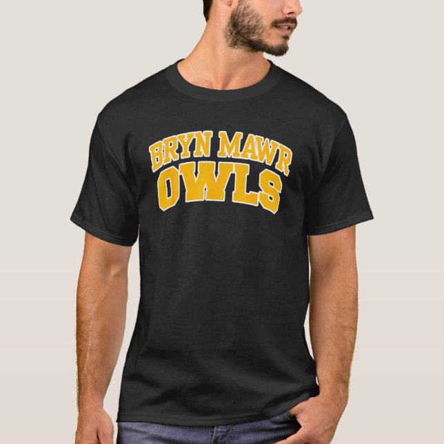 Camiseta Bryn Mawr College Owls 01 (Frente)