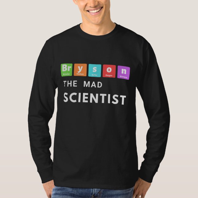 Camiseta Bryson DeChambeau Mad Scientist Gol de Mesas Perió (Frente)