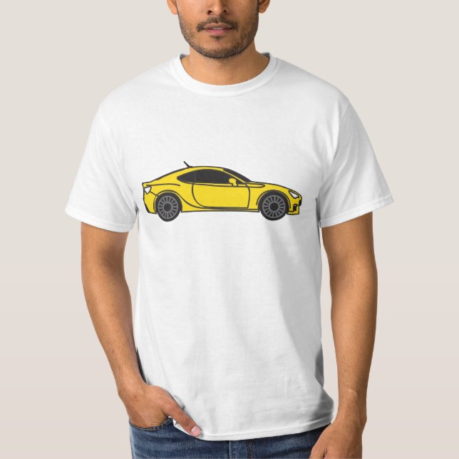 Camiseta BRZ grande amarelo (Frente)