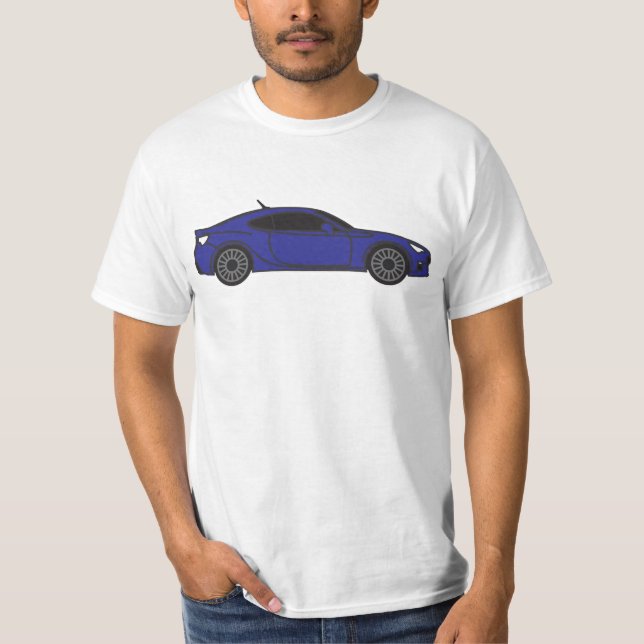 Camiseta BRZ grande azul (Frente)