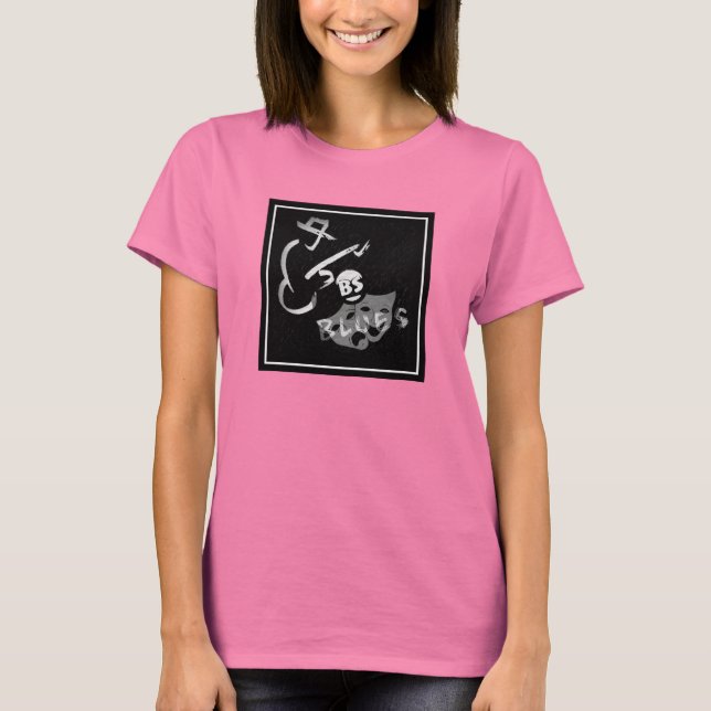 Camiseta BS Blues Ringer T Female (Frente)