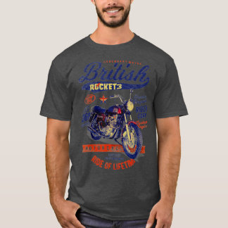 Camiseta BSA Rocket 3 British Motorcycle Classic V
