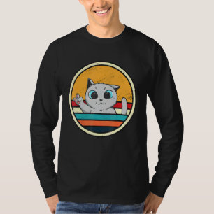 Camiseta Bsh Cat Sunset E British Shorair