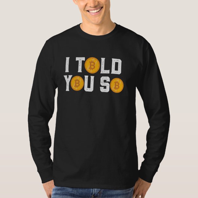 Camiseta BTC Bitmoeda Hype Divertido Crypto Trader Miner Bl (Frente)