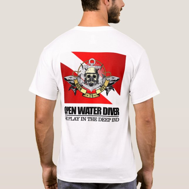 Camiseta BTD (Open Water Diver) (Verso)