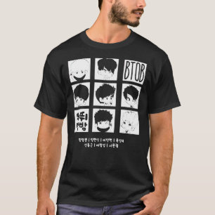 Camiseta BTOB Bipe Bipe Chibi T-Shirt