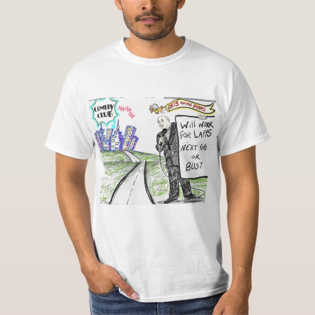 Camiseta BTS na estrada (Frente)