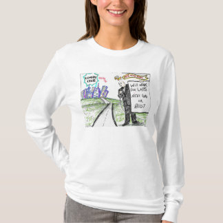 Camiseta BTS na estrada