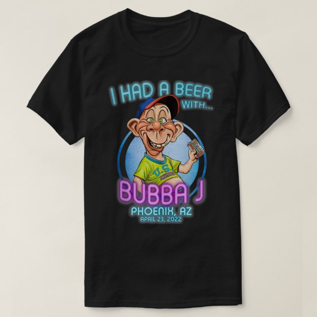 Camiseta Bubba J Phoeni, AZ (2022) (Frente do Design)