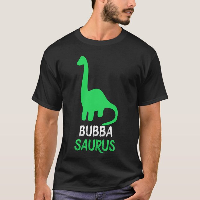 Camiseta Bubba-Saurus Dino Dinossauro BubbaSaurus Legal Eng (Frente)