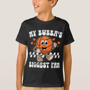 Camiseta Bubbas Maior Irmã De Basquete Fã De Basketba