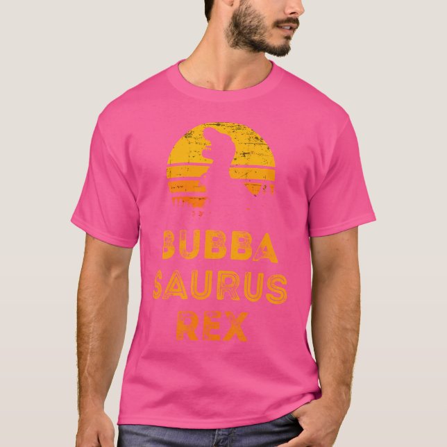 Camiseta Bubbasaurus Rex Funny Bubba Dinossaur T (Frente)
