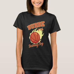 Camiseta Bubbe Da Família Birthday Boy Basball Bday P