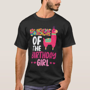 Camiseta Bubbie Da Llama Da Menina Do Aniversário Bday Alpa