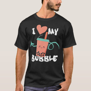Camiseta Bubble Boba Couple Love Valentines Day Present gra