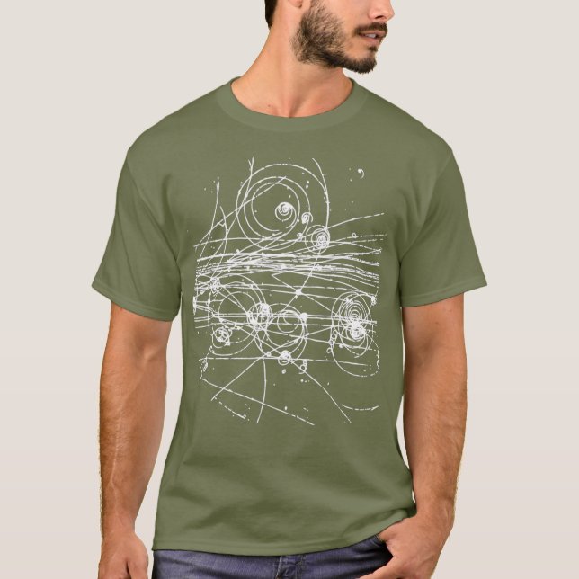 Camiseta Bubble Chamber Physics Particle Physics Particle (Frente)