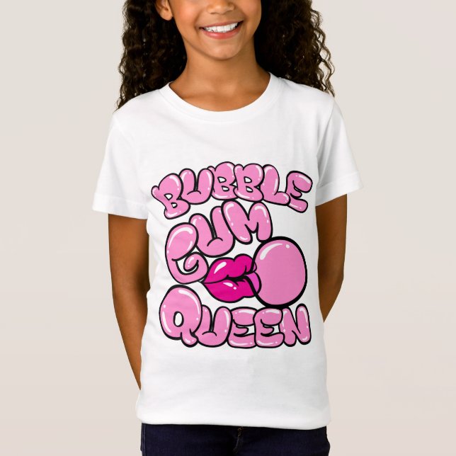 Camiseta Bubble Gum Queen (Frente)