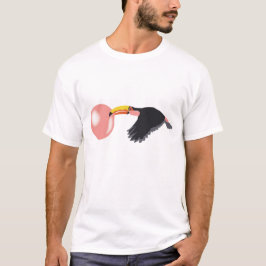 Camiseta Bubble Gum Toucan Soprando Bolha