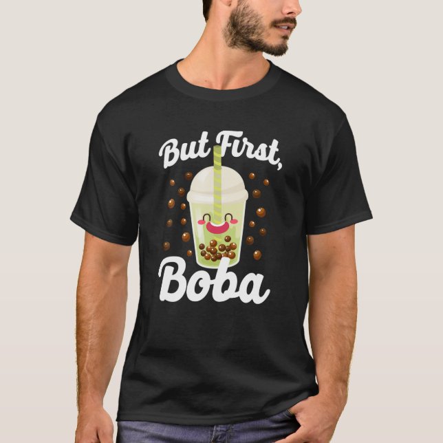 Camiseta Bubble Mas Primeiro Boba Tea (Frente)