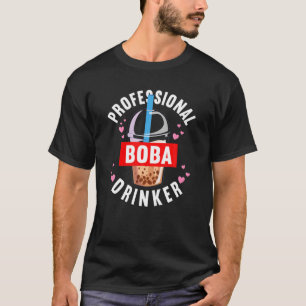 Camiseta Bubble Professional Boba Drinker Tea Japonês