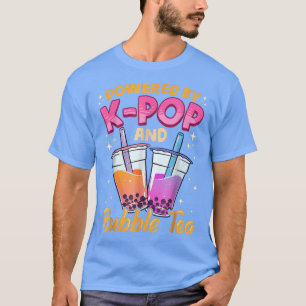 Camiseta Bubble Tea Boba K-POP Music Lover Anim Leite Corea