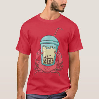 Camiseta Bubble Tea Crab Boba Boba Funny