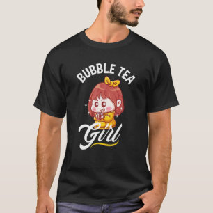 Camiseta Bubble Tea Girl Boba Tea Lover Crianças Engraçado
