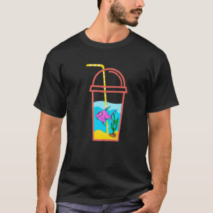 Camiseta Bubble Tea Goldfish Aquarist Fishbowl Pet