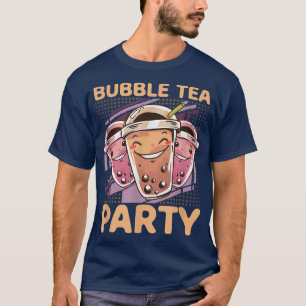 Camiseta Bubble Tea Party Funny Boba Tea Kawaii