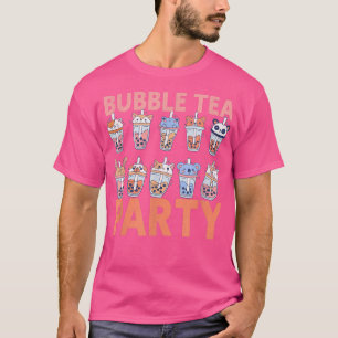 Camiseta Bubble Tea Party Funny Boba Tea Kawaii509