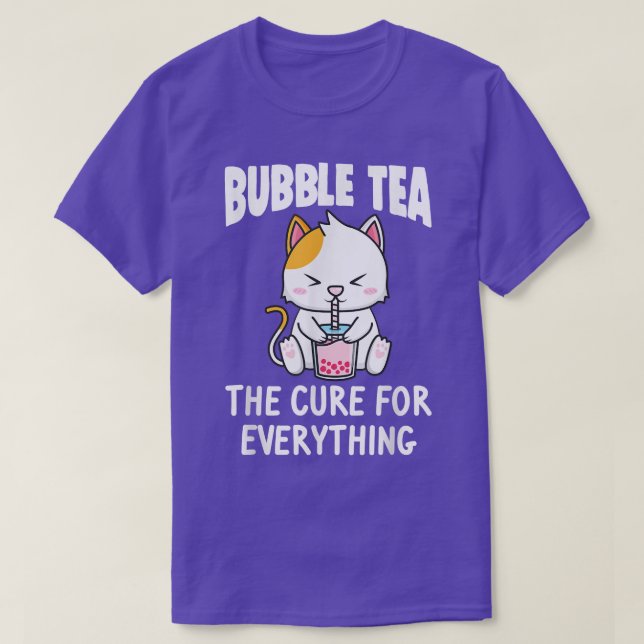 Camiseta Bubble tea the cure Bubble tea Merch  (Frente do Design)