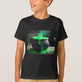 Camiseta Bubbling Witch's Cauldron Halloween