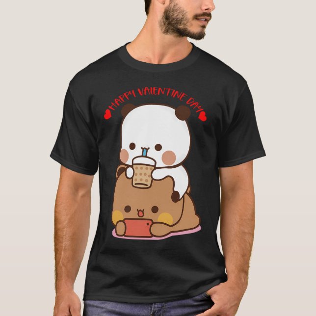 Camiseta Bubu Dudu Feliz Dia dos Namorados (Frente)