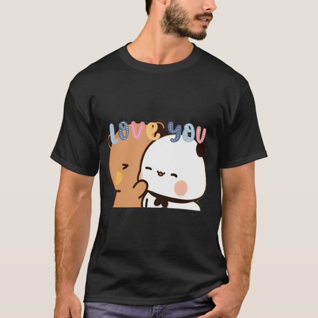 Camiseta Bubu Dudu Panda Bear Love 2024 V3 (Frente)