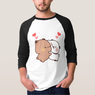 Camiseta Bubu e Dudu, Panda E Casal Do Urso Brownie