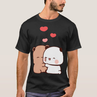 Camiseta Bubu panda e abraços dudu adoram
