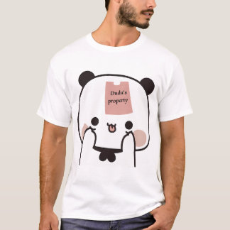 Camiseta Bubu Panda É Dudu Brownie Bearâ™'S Property Â  ⎪