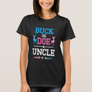 Camiseta Buck ou Doe Tio precisa saber! Engraçado Reve de G