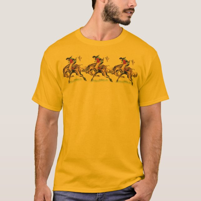 Camiseta Buckaroo japonês antigo 1 (Frente)