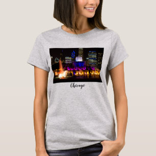 Camiseta Buckingham Fountain Chicago T-Shirt
