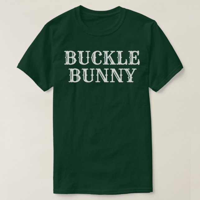 Camiseta Buckle Bunny (Frente do Design)