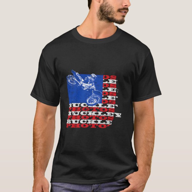 Camiseta Buckley Photos 4Th Of July (Frente)